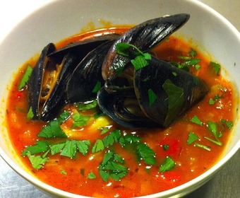 Bouillabaisse, fransk fisksoppa PS