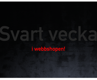 svart vecka i butiken PS