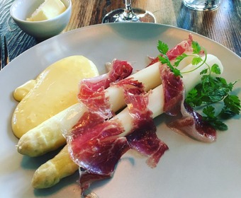 Årets första primör vit sparris hollandaise PS