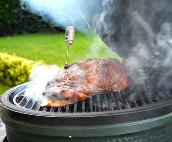 Vad sägs om 56 grader? Vildsvin på grillen