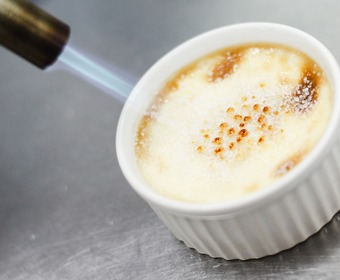 Dessertkockens brännare Brännare och brulee PS