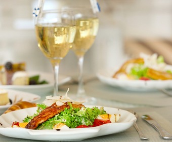 ägg och vin