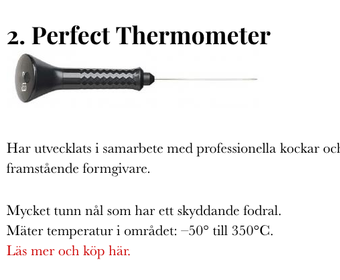 Perfect thermometer PS