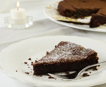 En ödmjuk klassiker Kladdkaka PS