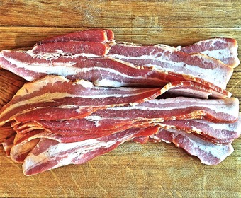 bacon rött kött PS