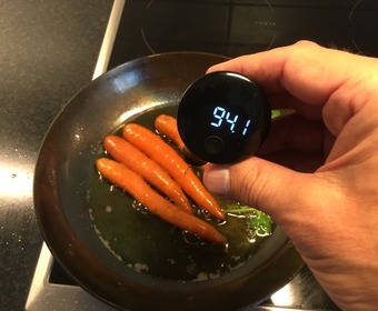 Aningen över optimal temperatur... Guide innertemperatur grönsaker